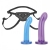 Страпон унисекс Beginners Strap-On с 2 насадками - 15 и 13 см. - Lux Fetish - купить с доставкой в Набережных Челнах