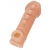 Телесная закрытая насадка с шишечками Cock Sleeve Size M - 15,6 см. - KOKOS - в Набережных Челнах купить с доставкой