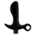 Черный анальный вибратор Silicone Vibrating Prostate Massager 01 - 10,8 см. - Blush Novelties - в Набережных Челнах купить с доставкой