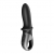 Черный анальный вибратор Hot Passion с функцией нагрева - Satisfyer - в Набережных Челнах купить с доставкой