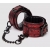 Красно-черные наручники Reversible Faux Leather Wrist Cuffs - Fifty Shades of Grey - купить с доставкой в Набережных Челнах