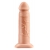 Телесный реалистичный фаллоимитатор с полостью Silicone Hollow Extension - 20 см. - Pipedream - купить с доставкой в Набережных Челнах