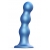 Голубая насадка Strap-On-Me Dildo Plug Balls size S - Strap-on-me - купить с доставкой в Набережных Челнах