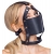 Черный намордник с кляпом-шаром Head Harness With A Gag - Orion - купить с доставкой в Набережных Челнах
