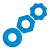 Комплект из трех голубых колец для эрекции 3-Pack Nuts   Bolts Stretch Cock Ring Set - BlueLine - в Набережных Челнах купить с доставкой