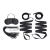 Эротический набор 4PC Bondage Bed Strap   Flogger Kit - Lux Fetish - купить с доставкой в Набережных Челнах