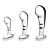 Набор из 3 стальных стимуляторов простаты Stainless Steel P-spot Training Set - b-Vibe - в Набережных Челнах купить с доставкой
