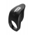 Черное эрекционное виброкольцо Vibro Lust Ring - MALESATION - в Набережных Челнах купить с доставкой