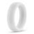 Белое люминесцентное эрекционное кольцо Silicone Glo Cock Ring - Blush Novelties - в Набережных Челнах купить с доставкой
