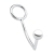 Кольцо на пенис с анальным стимулятором Stainless Steel Anal Hook   Cock Ring - BlueLine - в Набережных Челнах купить с доставкой