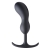 Черный массажер простаты с утяжелителями Premium Silicone Weighted Prostate Plug Large - 18,8 см. - XR Brands - в Набережных Челнах купить с доставкой