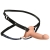 Телесный полый страпон на черных регулируемых ремешках 2’’ Erection Smooth Silicone Penis Sheath - XR Brands - купить с доставкой в Набережных Челнах