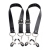 Ремни с зажимами для половых губ Spread Labia Spreader Straps with Clamps - XR Brands - купить с доставкой в Набережных Челнах