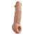 Телесная насадка-удлинитель Intrepid 9.25 Inch Realistic Penis Extender Sleeve - 23,5 см. - Blush Novelties - в Набережных Челнах купить с доставкой