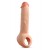 Телесная насадка-удлинитель Thrive 8.75 Inch Realistic Penis Extender Sleeve - 22,2 см. - Blush Novelties - в Набережных Челнах купить с доставкой