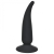 Чёрная анальная пробка P-spot Teazer Black - 12,2 см. - Lola Games - в Набережных Челнах купить с доставкой