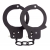 Чёрные наручники из листового металла BONDX METAL CUFFS BLACK - Dream Toys - купить с доставкой в Набережных Челнах