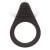 Чёрное эрекционное кольцо LIT-UP SILICONE STIMU RING 1 BLACK - Dream Toys - в Набережных Челнах купить с доставкой