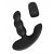 Черный силиконовый стимулятор простаты Levett Nitoc с пультом ДУ - Levett - в Набережных Челнах купить с доставкой
