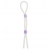 Прозрачное эрекционное кольцо-лассо SILICONE LASSO COCK RING DUAL BEADS - NMC - в Набережных Челнах купить с доставкой