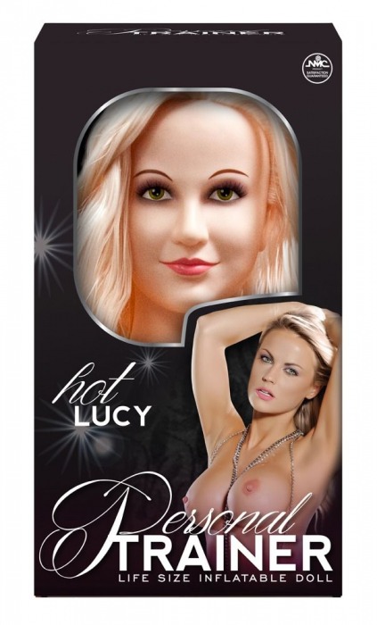 Надувная кукла с вибрацией и 2 любовными отверстиями Hot Lucy Lifesize Love Doll - NMC - в Набережных Челнах купить с доставкой