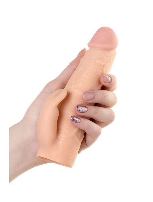 Телесная насадка Toyfa XLover для увеличения размера - 16,8 см. - ToyFa - в Набережных Челнах купить с доставкой