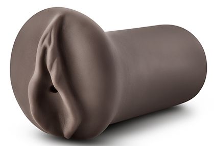Коричневый мастубратор-вагина Nicole s Kitty - Blush Novelties - в Набережных Челнах купить с доставкой