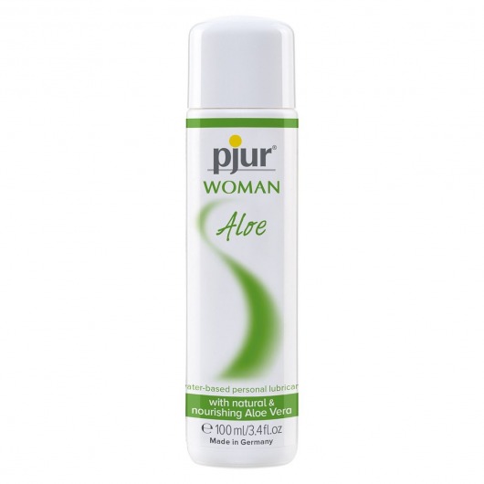 Лубрикант на водной основе pjur WOMAN Aloe - 100 мл. - Pjur - купить с доставкой в Набережных Челнах