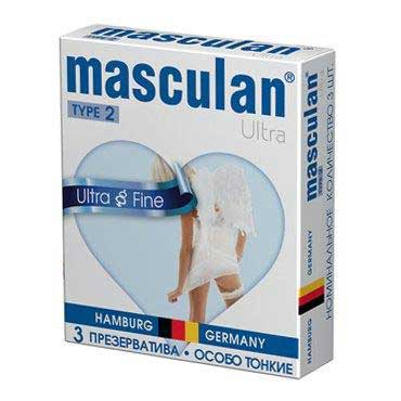 Ультратонкие презервативы Masculan Ultra Fine с обильной смазкой - 3 шт. - Masculan - купить с доставкой в Набережных Челнах