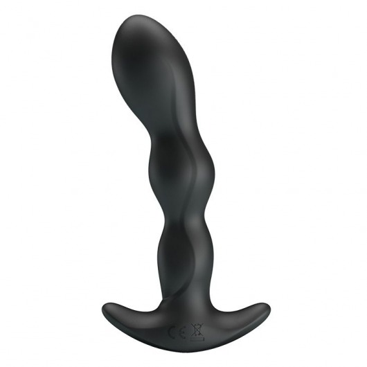 Черный анальный стимулятор простаты с вибрацией Special Anal Massager - 14,5 см. - Baile - в Набережных Челнах купить с доставкой