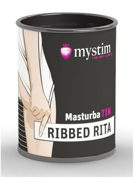 Компактный мастурбатор MasturbaTIN Ribbed Rita - MyStim - в Набережных Челнах купить с доставкой