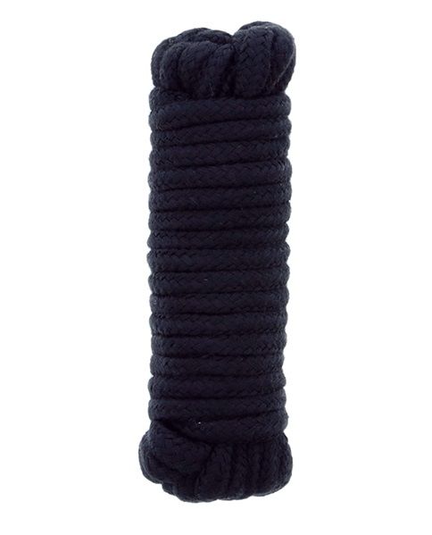 Чёрная веревка для связывания BONDX LOVE ROPE - 5 м. - Dream Toys - купить с доставкой в Набережных Челнах