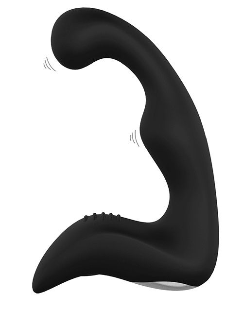 Чёрный перезаряжаемый массажёр простаты BOOTY PLEASER - Dream Toys - в Набережных Челнах купить с доставкой