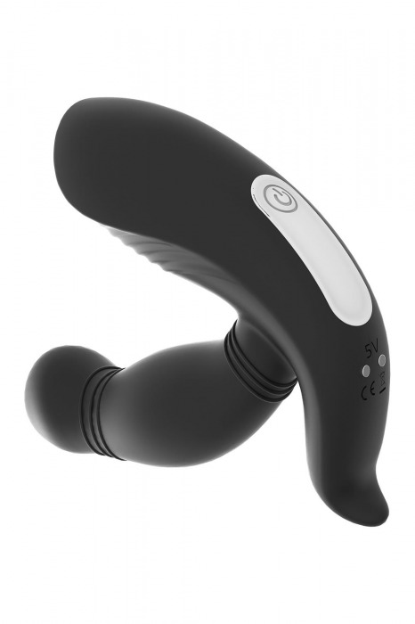 Черный вибромассажер простаты PROSTATE HERO - Dream Toys - в Набережных Челнах купить с доставкой