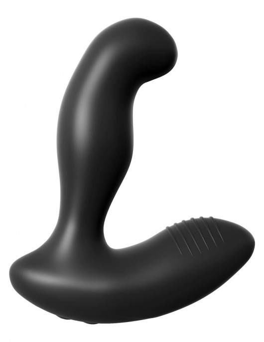 Черный массажер простаты Electro Stim Prostate Vibe с электростимуляцией - 13,3 см. - Pipedream - купить с доставкой в Набережных Челнах