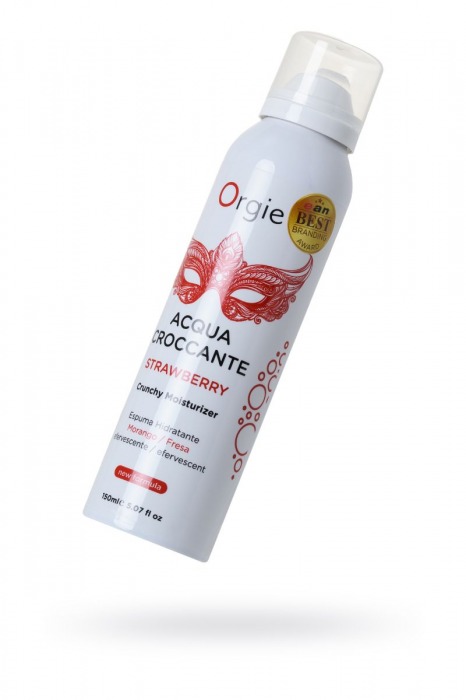Шипучая увлажняющая пена для чувственного массажа Orgie Acqua Croccante - 150 мл. - ORGIE - купить с доставкой в Набережных Челнах