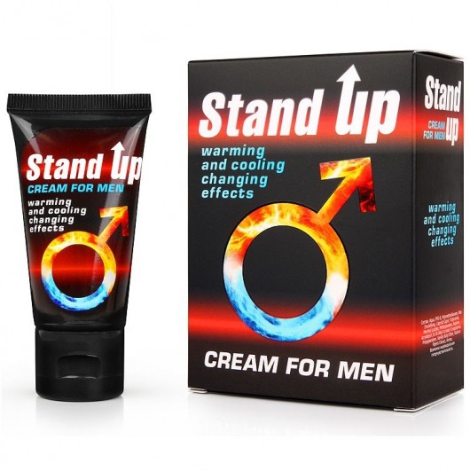 Возбуждающий крем для мужчин Stand Up - 25 гр. - Биоритм - купить с доставкой в Набережных Челнах