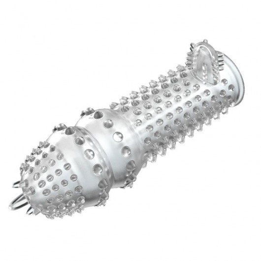 Закрытая прозрачная насадка Crystal sleeve - 14,2 см. - Erowoman-Eroman - в Набережных Челнах купить с доставкой