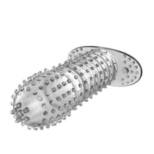 Закрытая прозрачная насадка Crystal sleeve - 12 см. - Erowoman-Eroman - в Набережных Челнах купить с доставкой