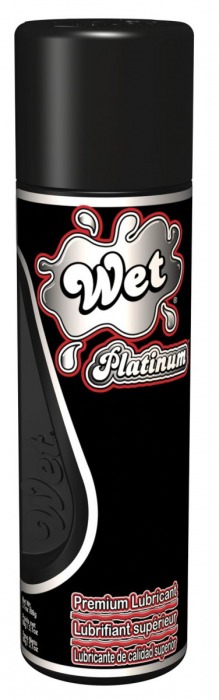 Гель-лубрикант на силиконовой основе Wet Platinum - 93 мл. - Wet International Inc. - купить с доставкой в Набережных Челнах