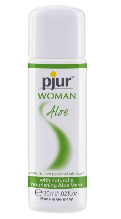 Лубрикант на водной основе pjur WOMAN Aloe - 30 мл. - Pjur - купить с доставкой в Набережных Челнах