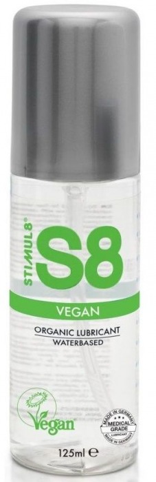 Веганский лубрикант на водной основе S8 Vegan Lube - 125 мл. - Stimul8 - купить с доставкой в Набережных Челнах