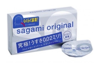 Ультратонкие презервативы Sagami Original QUICK - 6 шт. - Sagami - купить с доставкой в Набережных Челнах