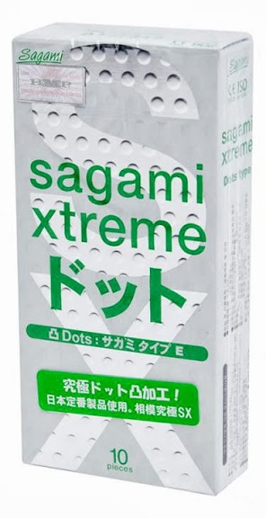 Презервативы Sagami Xtreme Type-E с точками - 10 шт. - Sagami - купить с доставкой в Набережных Челнах