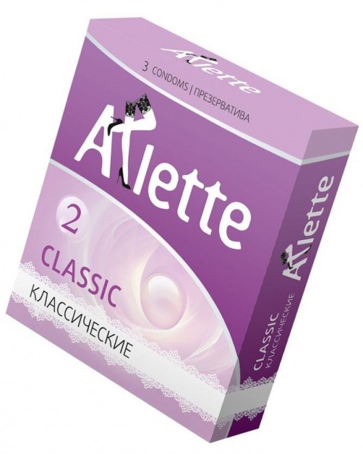Классические презервативы Arlette Classic - 3 шт. - Arlette - купить с доставкой в Набережных Челнах