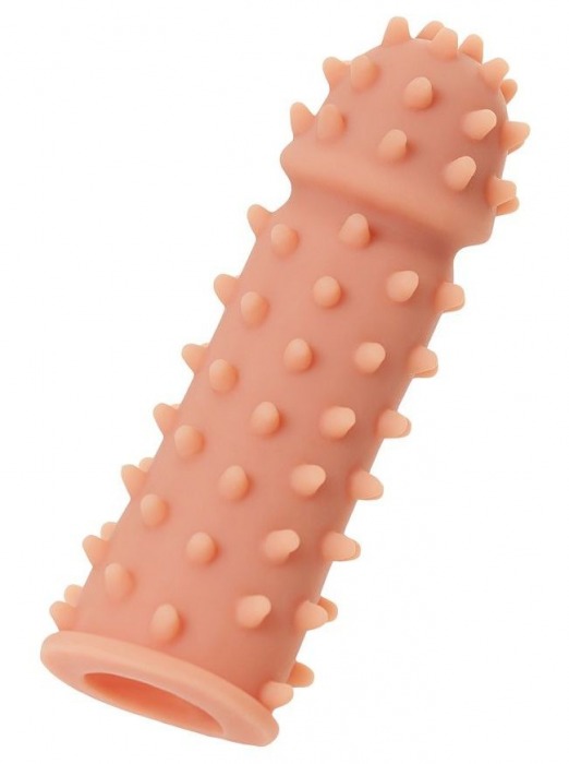 Телесная реалистичная насадка KOKOS Extreme Sleeve 03 с дополнительной стимуляцией - 12,7 см. - KOKOS - в Набережных Челнах купить с доставкой