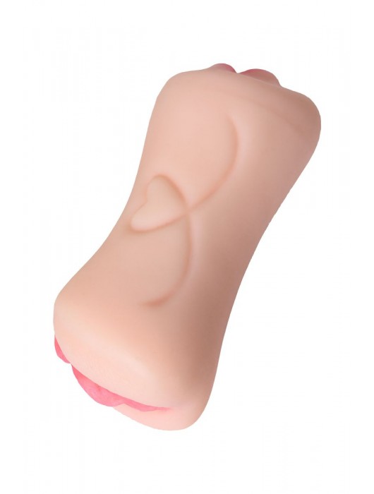 Телесный двусторонний мастурбатор Pretty Mouth - ротик и вагина - ToyFa - в Набережных Челнах купить с доставкой