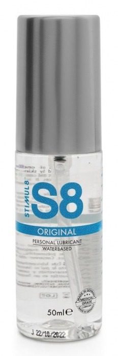 Универсальный лубрикант на водной осноdе S8 Original Lube - 50 мл. - Stimul8 - купить с доставкой в Набережных Челнах