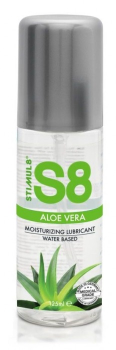Лубрикант на водной основе S8 Aloe Vera Lube - 125 мл. - Stimul8 - купить с доставкой в Набережных Челнах