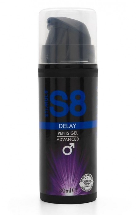 Пролонгирующий гель для мужчин S8 Delay Gel - 30 мл. - Stimul8 - купить с доставкой в Набережных Челнах
